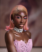 Raw Straight Unit– 12" | Ombre Pink| 300g | 13*6HD Frontal - Image 10