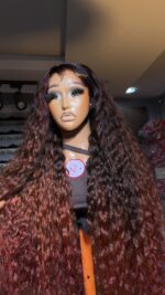 Becky Unit – 32” | Custom colored /500g | 13×6 HD Frontal - Image 2