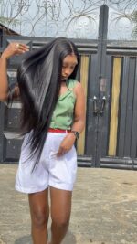 Virgin Straight Unit– 30” | Natural black | 300g| 5*5 HD Closure