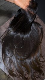 Babythin Straight Unit– 20” with 6x6 HD Closure (Custom colored) Luxury Strands - Image 14