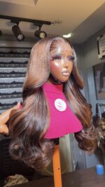 Virgin bounce HD Wig – 24” Custom-Colored Luxury Edition - Image 6