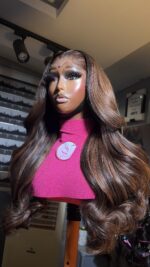 Virgin bounce HD Wig – 24” Custom-Colored Luxury Edition - Image 2