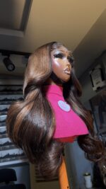 Virgin bounce HD Wig – 24” Custom-Colored Luxury Edition - Image 3