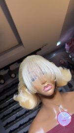 Osa Unit Raw Blonde HD Closure Wig – 8” Chic Edition - Image 6