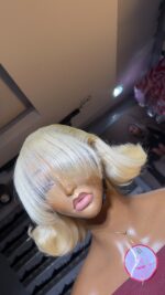 Osa Unit Raw Blonde HD Closure Wig – 8” Chic Edition - Image 8