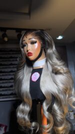 Raw Wavy Wig – 26” | Blonde Custom Colored | 400g | 13*6 HD Frontal - Image 10