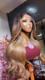 Babythin Straight/Wavy Unit– 20” with 5*5HD Closure (Custom colored) Luxury Strands - Image 11
