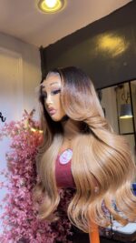 Babythin Straight/Wavy Unit– 20” with 5*5HD Closure (Custom colored) Luxury Strands - Image 10