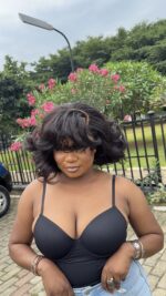 Virgin Bounce Wig – 10” | 250g | 5×5 HD Closure - Image 12