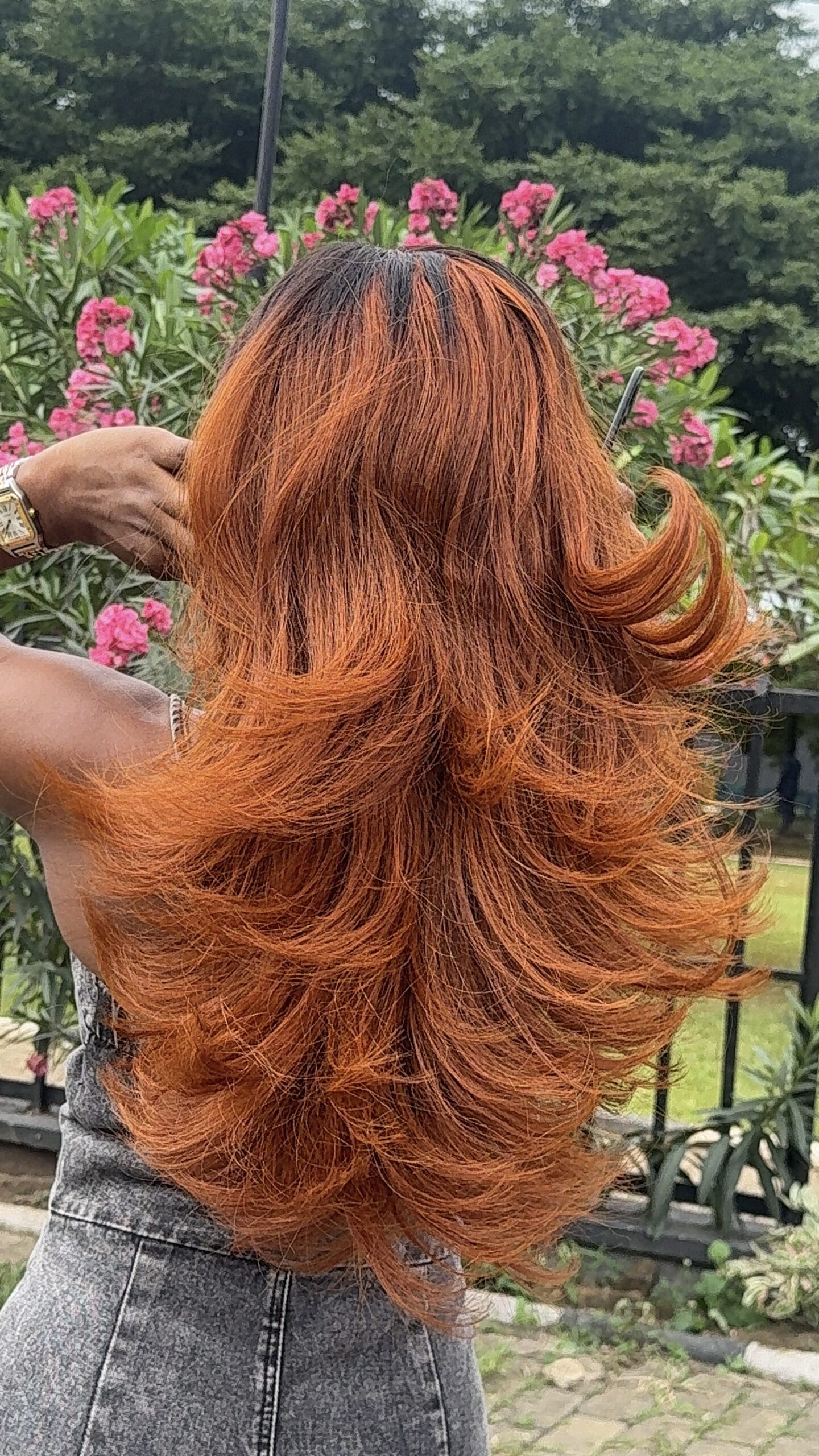 Donor Wavy Layered Units– 18” | 300g | 5×5 Closure( Custom colors) - Image 24