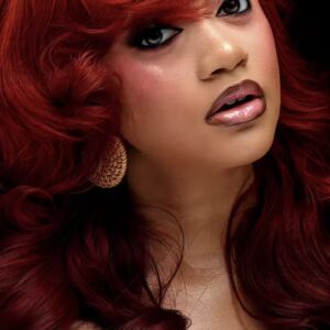 Raw Wavy Wig – 24” | Ombre Ginger | 400g | 13×6 HD frontal