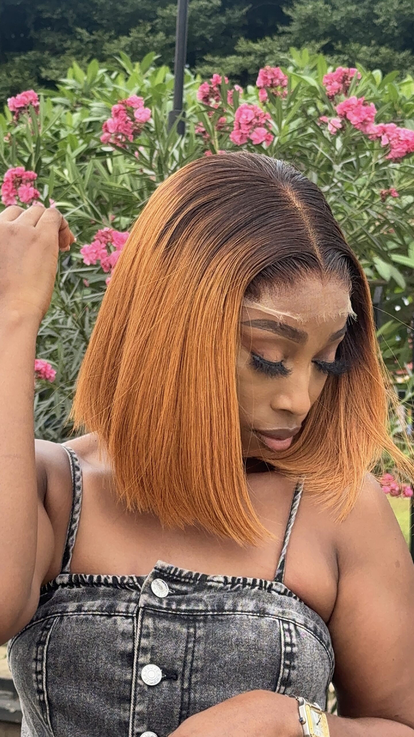 IMG_7932 Virgin Straight Wig – |5*5 HD Closure |Custom colors - Image 1