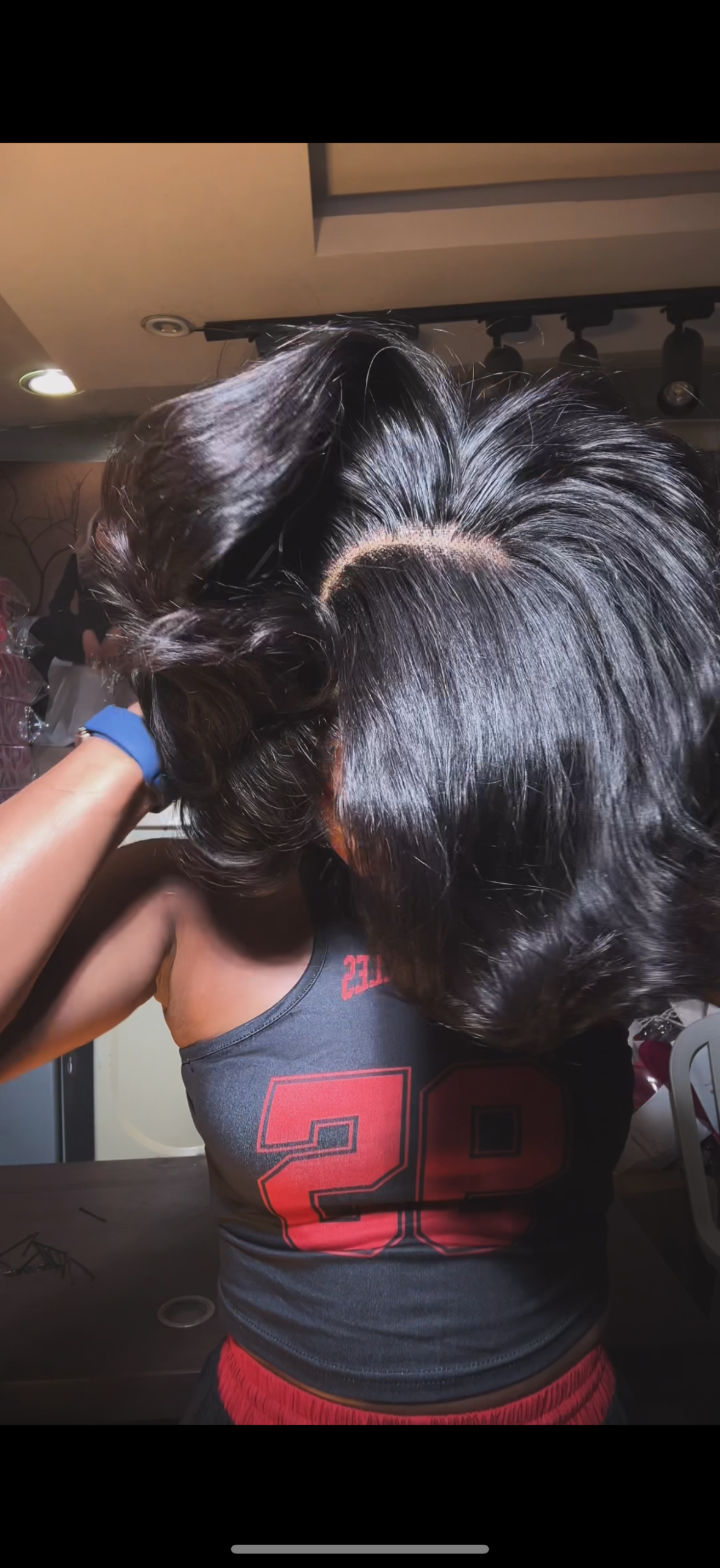 Virgin Bounce Wig – 10” | 250g | 5×5 HD Closure - Image 14