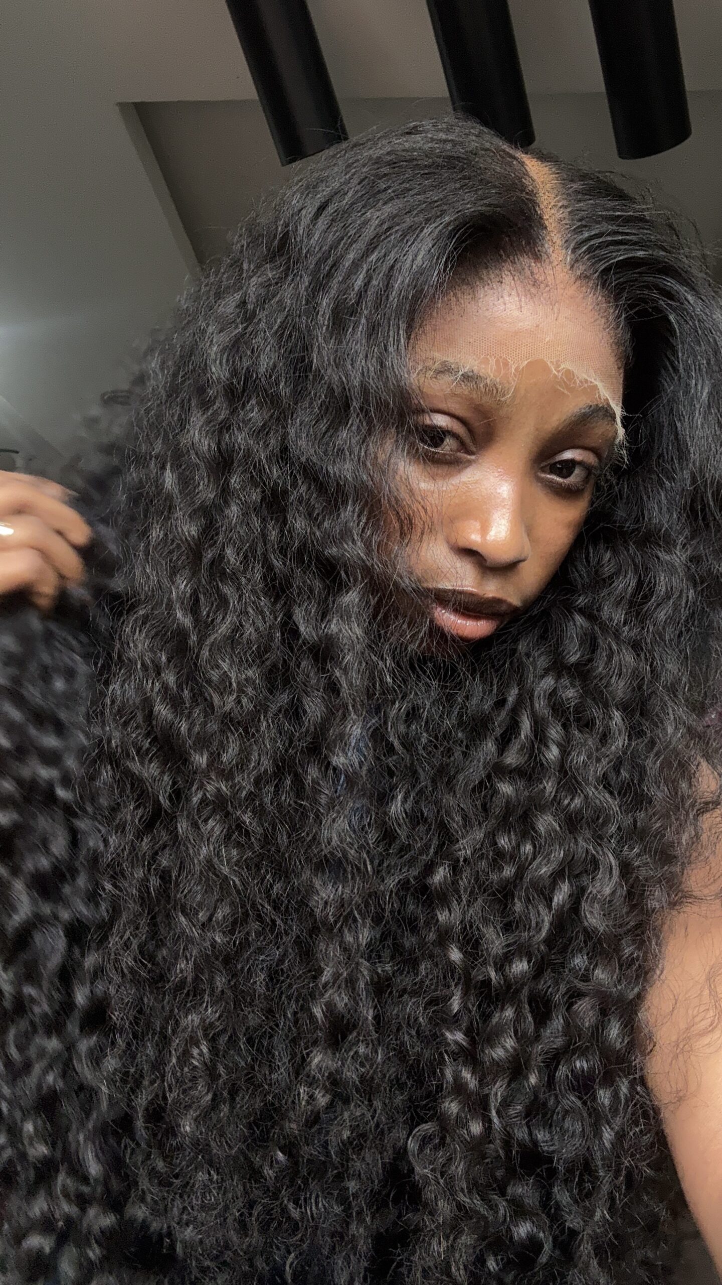 Melly Raw Curls – 28” | 400g | 13×6 HD Frontal - Image 12
