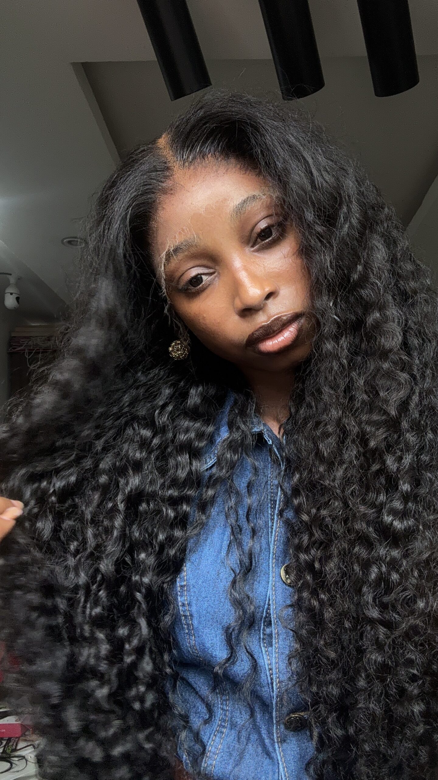 Melly Raw Curls – 28” | 400g | 13×6 HD Frontal - Image 8