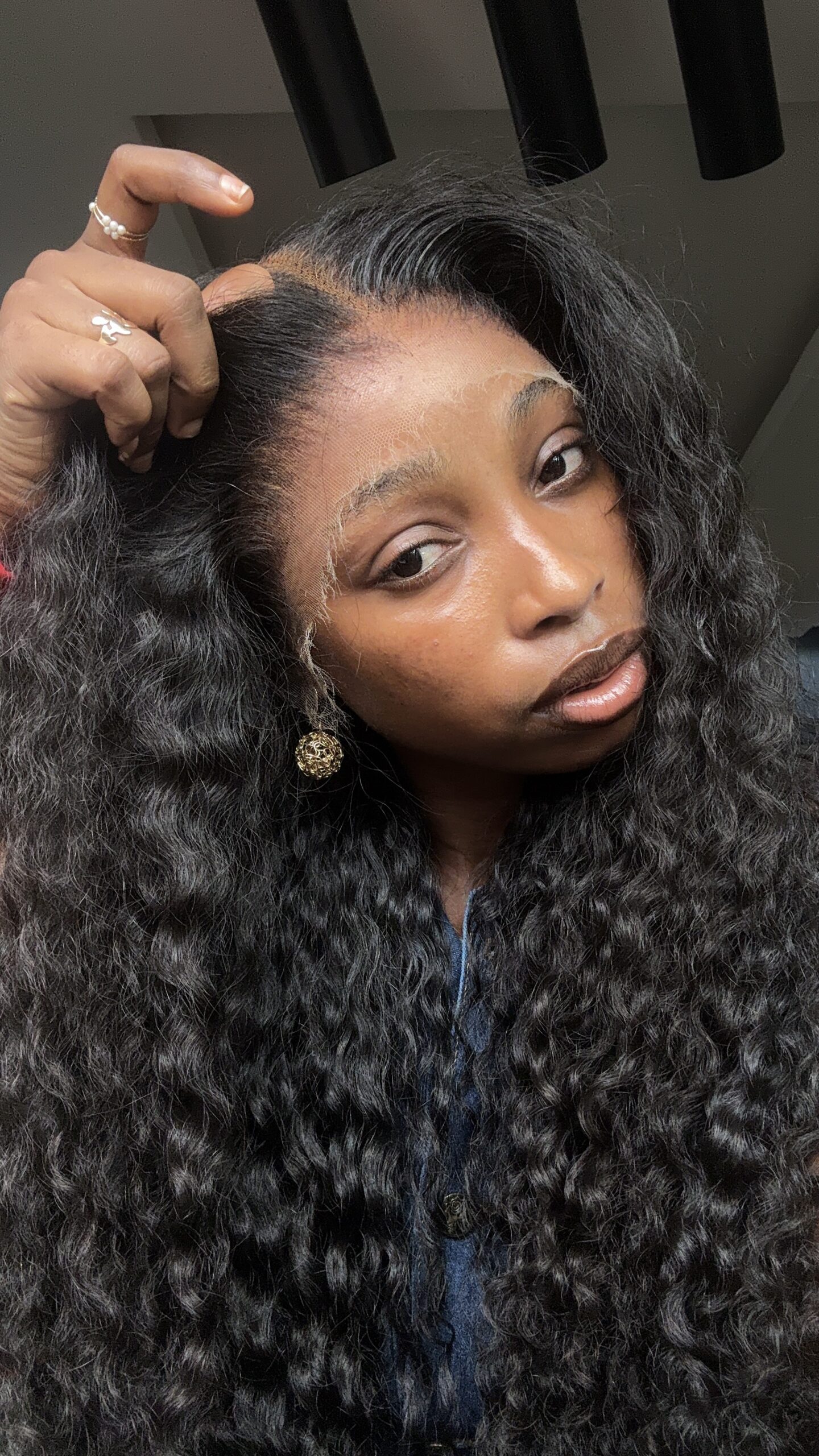 Melly Raw Curls – 28” | 400g | 13×6 HD Frontal - Image 11
