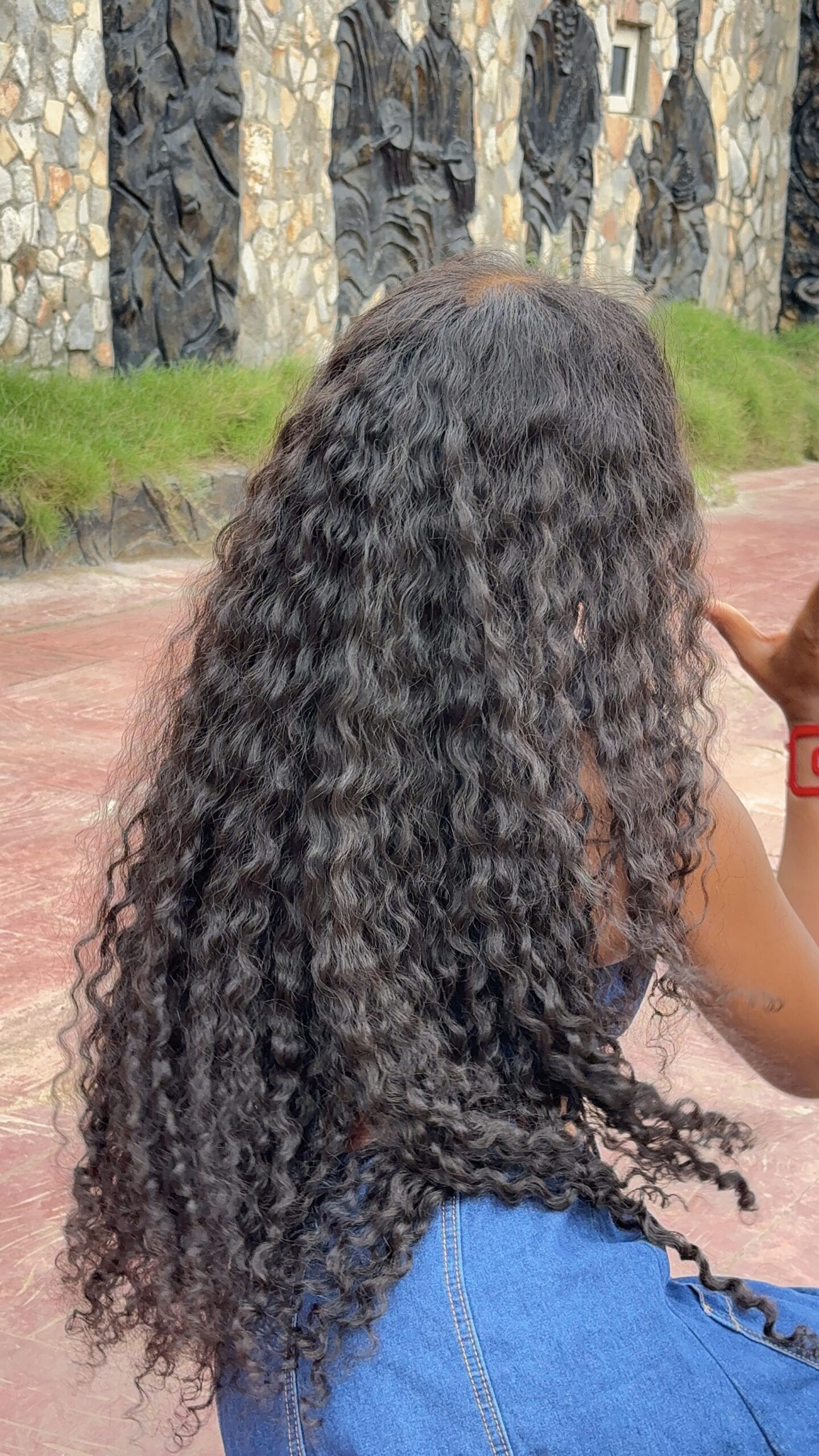 Melly Raw Curls – 28” | 400g | 13×6 HD Frontal - Image 10