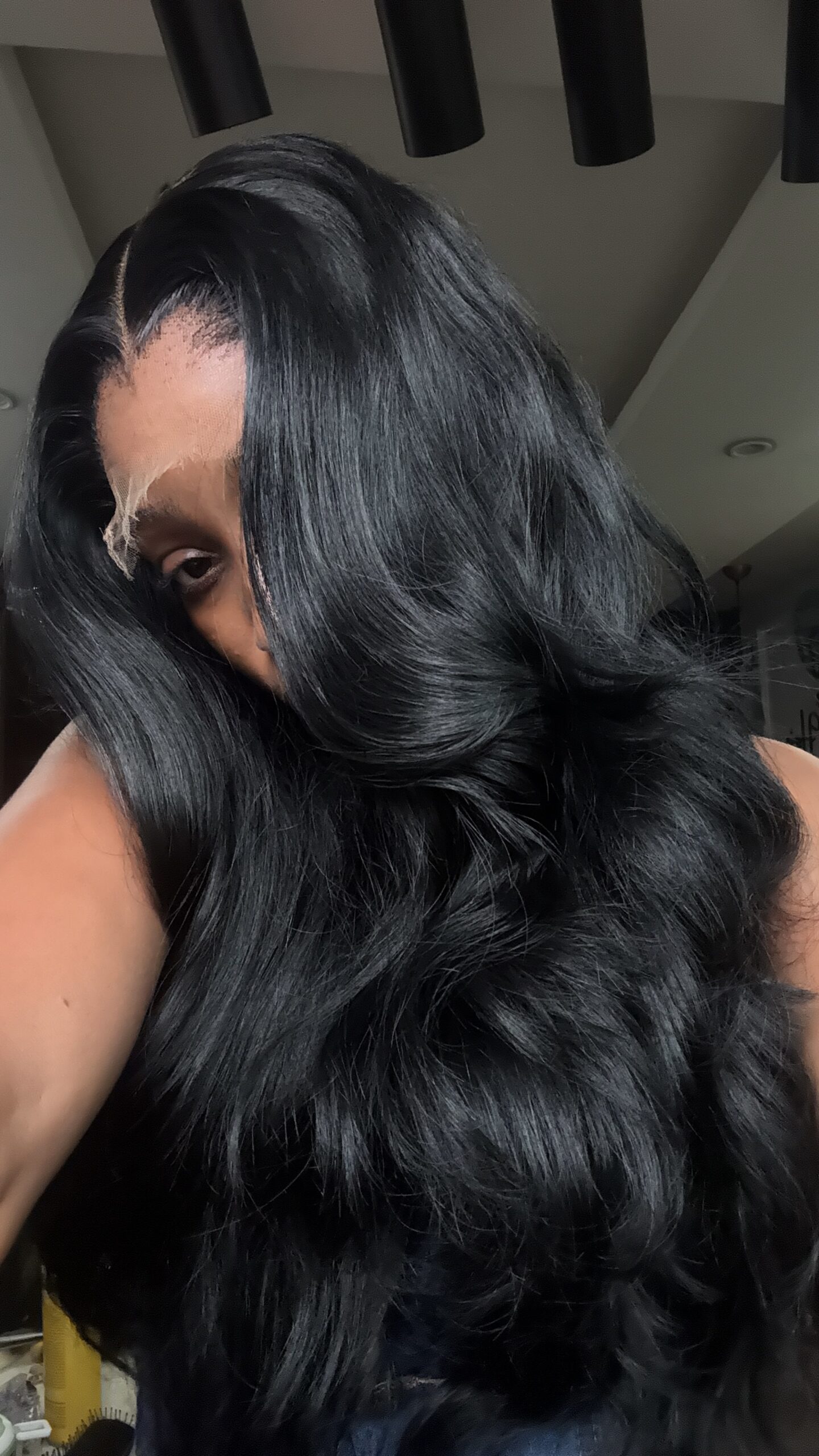 Donor Bounce Wig – 22” | 350g | 5×5 HD Closure - Image 3