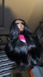 Donor Bounce Wig – 22” | 300g | 5×5 HD Closure - Image 2
