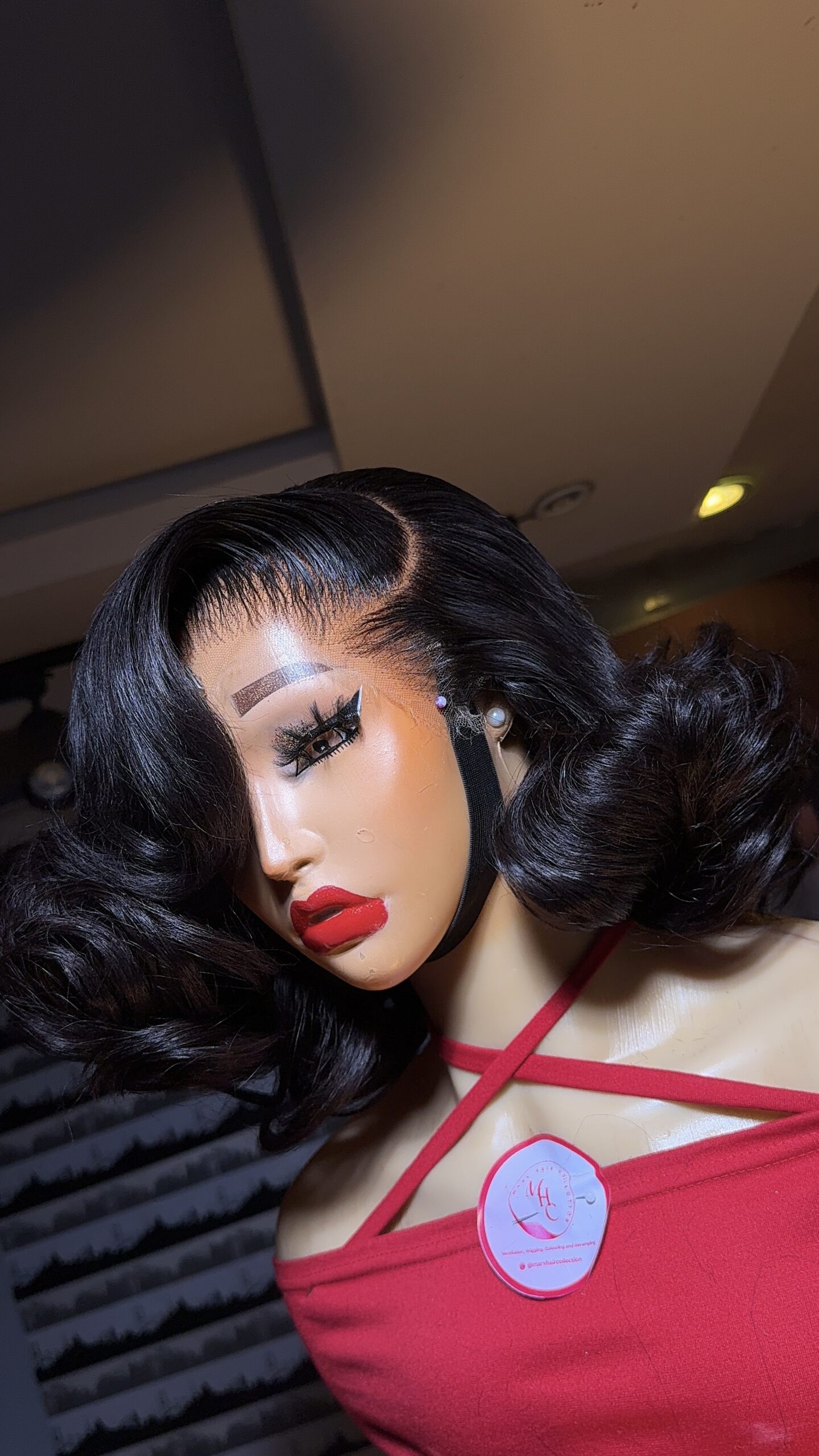 Virgin Bounce Wig – 10” | 250g | 5×5 HD Closure - Image 13