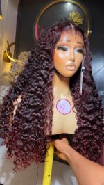 Pixie Curls Custom Colored Wig – 22” | 300g | Transparent Lace 5x5 Closure