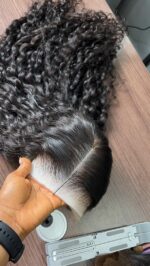 Virgin Deep Wave Wig – 26” | 300g | 6×6 HD Closure