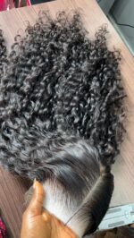 Virgin Deep Wave Wig – 26” | 300g | 6×6 HD Closure - Image 4