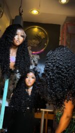 Pixie Curls Wig – 22” | 400g | 13×4 Transparent Lace - Image 2