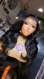 Virgin Bounce Wig – 18” | 300g | 13×6 HD Frontal
