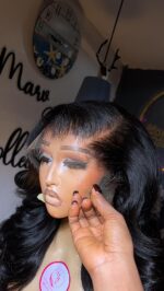 Virgin Bounce Wig – 18” | 300g | 13×6 HD Frontal - Image 3