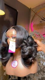 Raw Bounce Wig – 12” | 300g | 5×5 Closure - Image 2