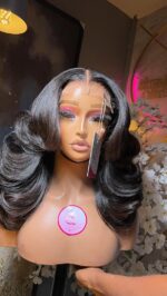 Raw Bounce Wig – 12” | 300g | 5×5 Closure - Image 4