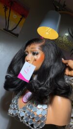 Virgin Bounce Wig – 12” | 200g | 5×5 HD Closure - Image 3