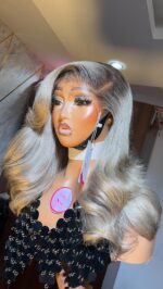 Raw Bounce Wig – 14” | Custom Toned Blonde | 300g | 5×5 HD Closure