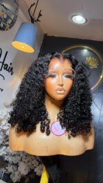 Pixie Curls Wig – 14” | 300g | 6×6 HD Frontal | Customized Hairline - Image 2