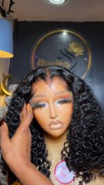 Pixie Curls Wig – 14” | 300g | 6×6 HD Frontal | Customized Hairline - Image 3