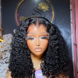 Pixie Curls Wig – 14” | 300g | 6×6 HD Frontal | Customized Hairline