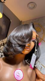 Raw Bounce Wig – 10” | 200g | 5×5 HD Closure