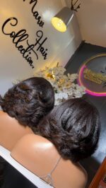 Yaki Straight Wig – 10” | 300g | 13×6 HD Frontal - Image 2