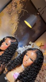 Pixie Curls Wig – 16” | 250g | 5×5 HD Closure - Image 2