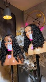 Pixie Curls Wig – 16” | 250g | 5×5 HD Closure - Image 3