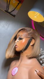 Babythin Straight Wig – 10” | Custom Colored | 200g | 5×5 HD Closure - Image 3