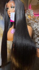 Yaki Straight Wig – 28” | 300g | 7×7 HD Closure - Image 3
