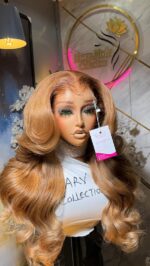 Raw Bounce Wig – 26” | Custom Colored | 300g | 13×6 HD Frontal