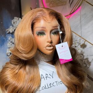 Raw Bounce Wig – 26” | Custom Colored | 300g | 13×6 HD Frontal