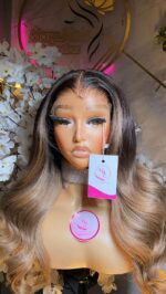 Raw Bounce Wig - 20” | Custom Colored | 300g | 5×5 HD Closure