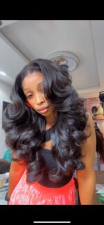 Raw Bounce Wig – 22” | 400g | 13×6 HD Frontal - Image 5