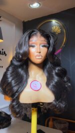 Raw Bounce Wig – 22” | 400g | 13×6 HD Frontal