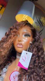 Deep Wave Wig – 18” | Custom Colored | 300g | 13×6 HD Frontal - Image 2