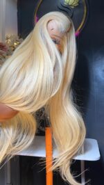 Raw Blonde Elegance HD Wig – 32” Natural Straight - Image 5